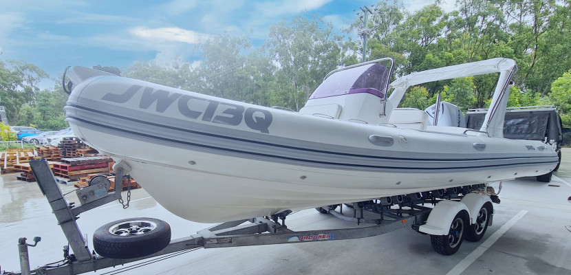 Brig Eagle 645, a versatile Trailer Boat with a total weight on trailer of 1850 KG